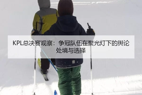 KPL总决赛观察：争冠队伍在聚光灯下的舆论处境与选择 - xingkong